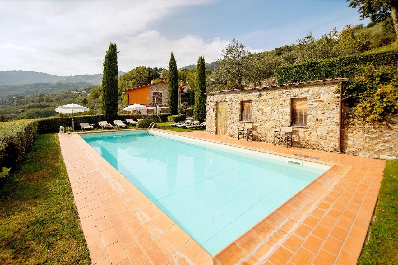 Casetta Di Butia, Ginestra Apartment With Swimming Pool Борго-а-Моццано Екстер'єр фото
