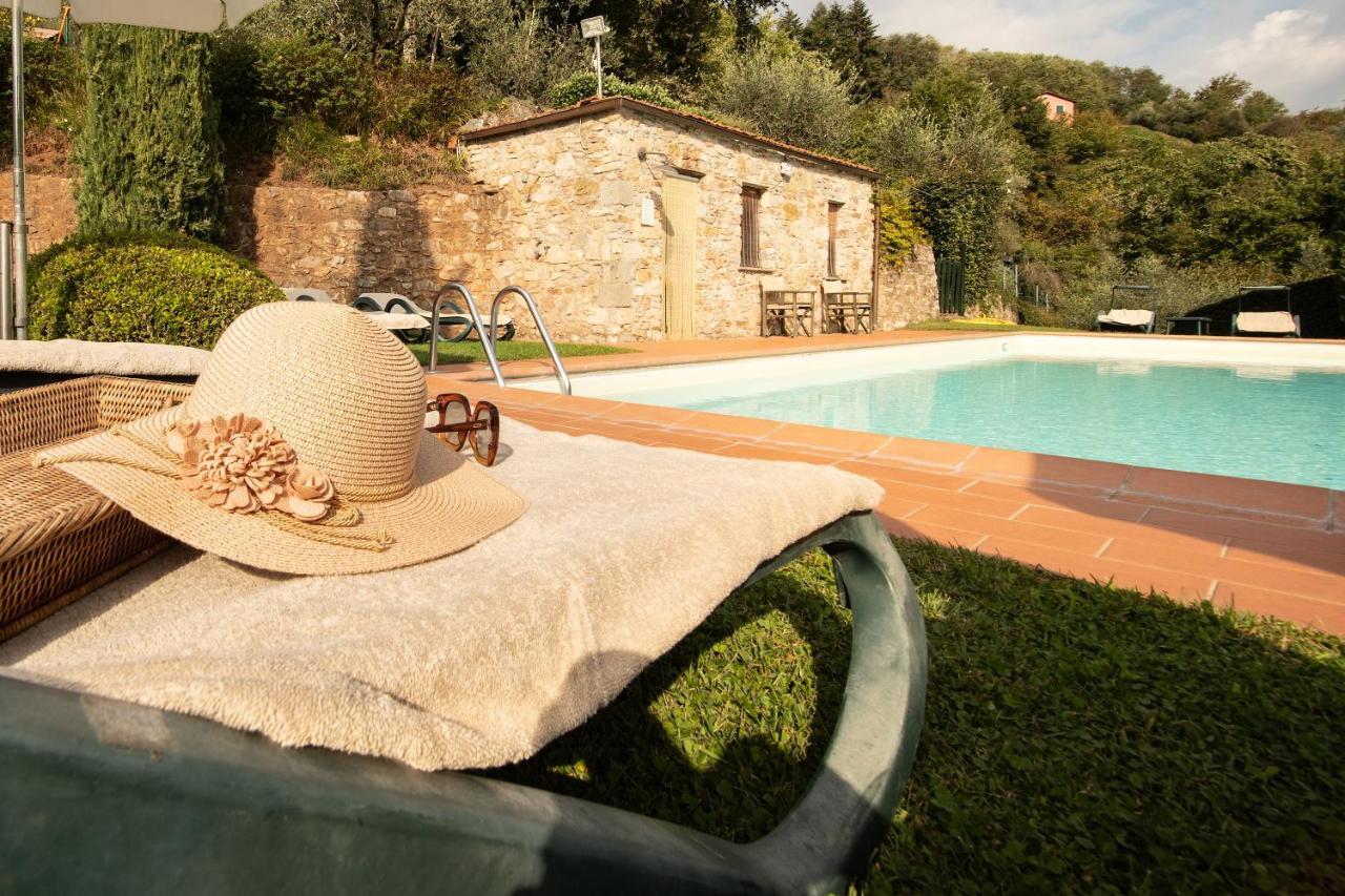 Casetta Di Butia, Ginestra Apartment With Swimming Pool Борго-а-Моццано Екстер'єр фото