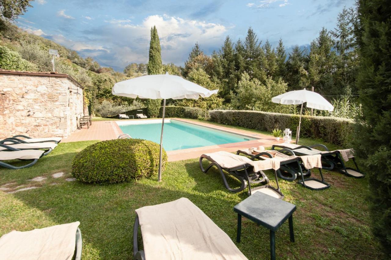 Casetta Di Butia, Ginestra Apartment With Swimming Pool Борго-а-Моццано Екстер'єр фото