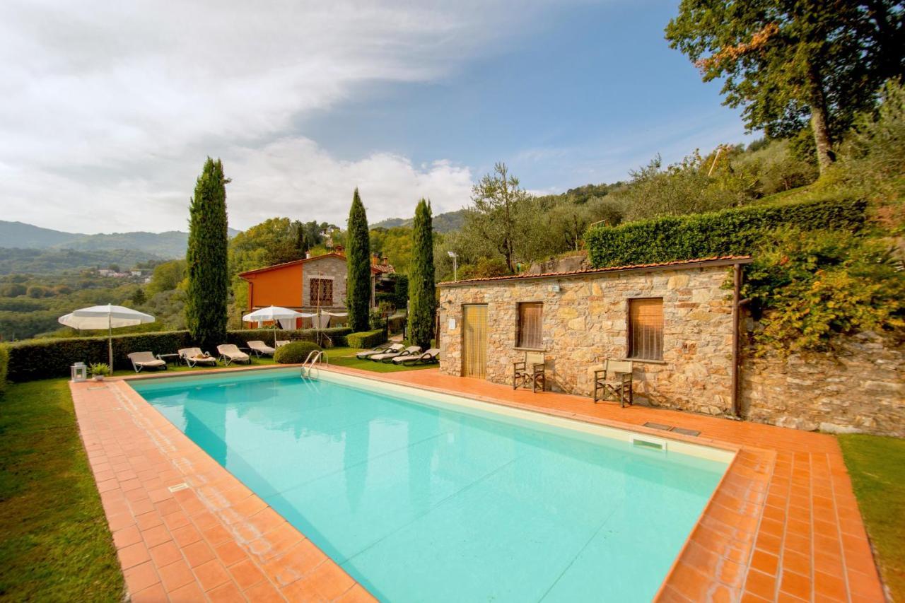 Casetta Di Butia, Ginestra Apartment With Swimming Pool Борго-а-Моццано Екстер'єр фото